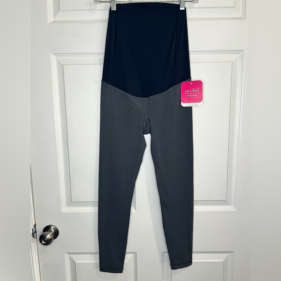 NWT - Isabel Maternity Active Leggings w/ Crossover panel - Sz. XS - Picture 1 of 6